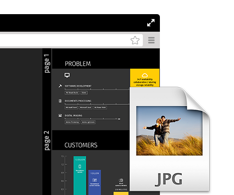 PDF to one JPG file